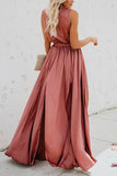 Tie Waist Maxi Dress DJPT
