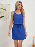 Scoop Neck Sleeveless Dress DJPT