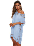 V-Neck Short Sleeve Cover-Up DJPT