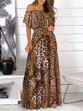 Off Shoulder Maxi Dress DJPT