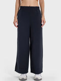 Slit Wide Leg Active Pants DJPT