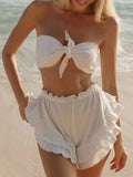 Neck Tube Top and Shorts Set DJPT