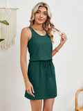Scoop Neck Sleeveless Dress DJPT