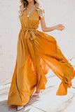 Tie Waist Maxi Dress DJPT