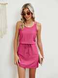 Scoop Neck Sleeveless Dress DJPT