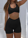 Neck Cami and Shorts Active Set DJPT