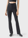 Zipper Detail High Waist Active Pants DJPT