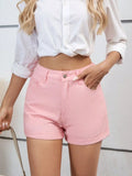 Waist Denim Shorts DJPT