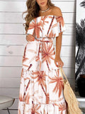 Off Shoulder Maxi Dress DJPT