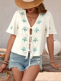 V-Neck Short Sleeve Shirt DJPT