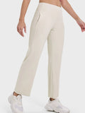 Pocketed High Waist Active Pants DJPT