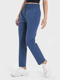 Pocketed High Waist Active Pants DJPT