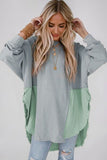 Texture Round Neck Long Sleeve Blouse DJPT