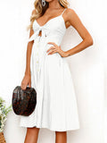 Smocked Sweetheart Neck Cami Dress DJPT
