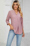 Three-Quarter Sleeve Blouse DJPT